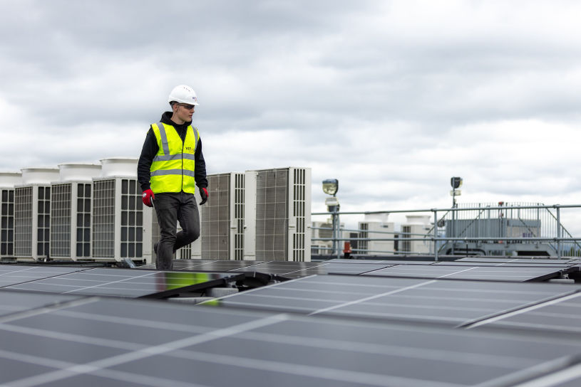 solar panel cleaning